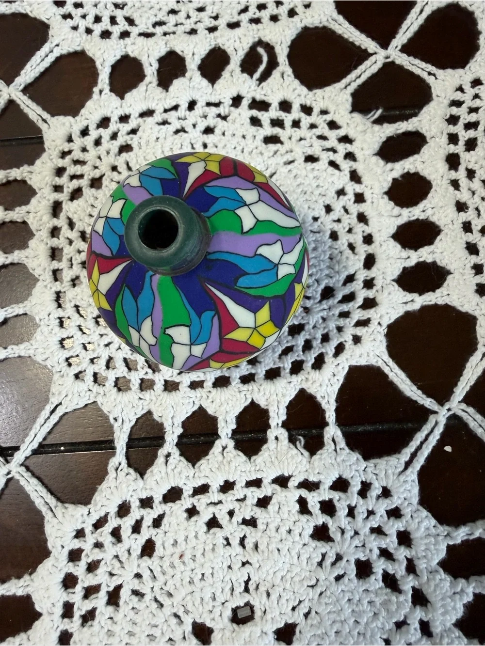 Tiffany Stained-Glass Light Covers Christmas Around The World